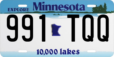 MN license plate 991TQQ