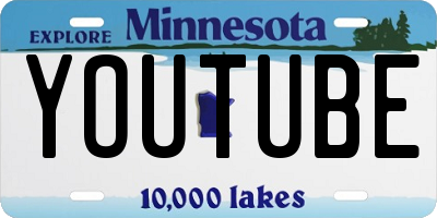 MN license plate YOUTUBE