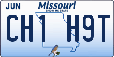 MO license plate CH1H9T