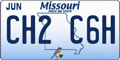MO license plate CH2C6H