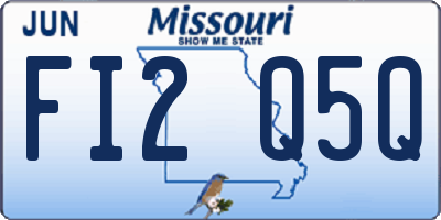 MO license plate FI2Q5Q