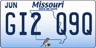 MO license plate GI2Q9Q