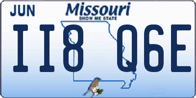 MO license plate II8Q6E