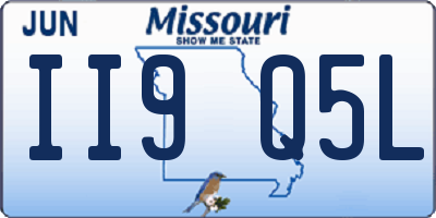 MO license plate II9Q5L