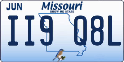 MO license plate II9Q8L