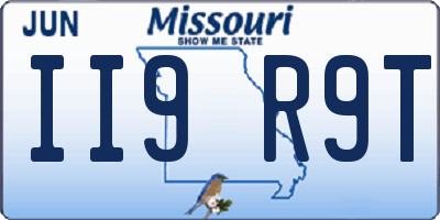 MO license plate II9R9T