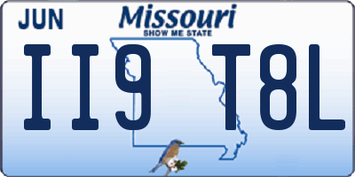 MO license plate II9T8L