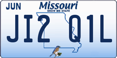 MO license plate JI2Q1L