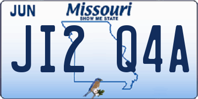 MO license plate JI2Q4A