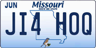 MO license plate JI4H0Q