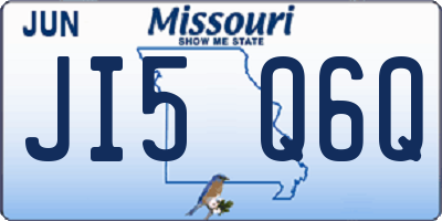 MO license plate JI5Q6Q