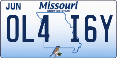 MO license plate OL4I6Y