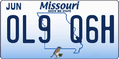 MO license plate OL9Q6H