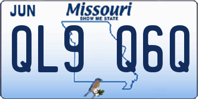 MO license plate QL9Q6Q