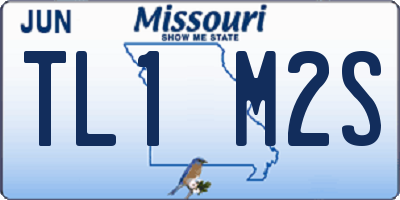 MO license plate TL1M2S