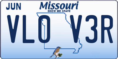MO license plate VL0V3R