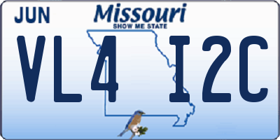 MO license plate VL4I2C