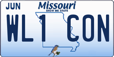 MO license plate WL1C0N
