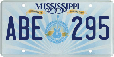 MS license plate ABE295