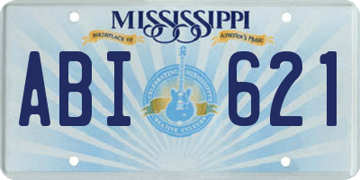 MS license plate ABI621