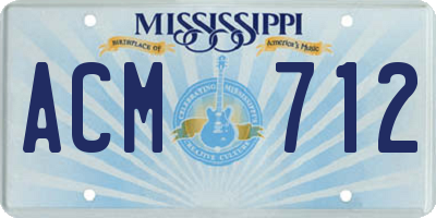 MS license plate ACM712