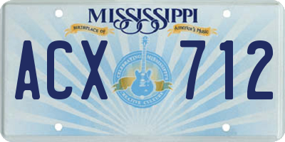 MS license plate ACX712