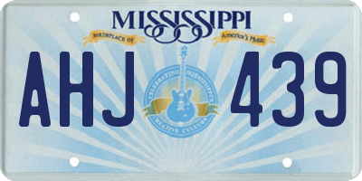 MS license plate AHJ439