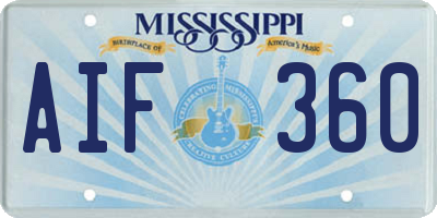 MS license plate AIF360