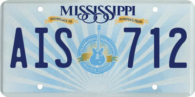 MS license plate AIS712