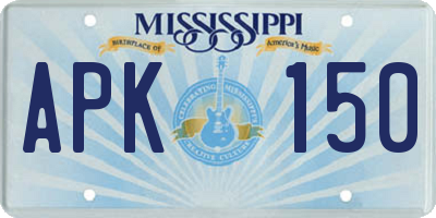 MS license plate APK150