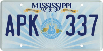 MS license plate APK337