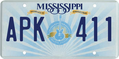 MS license plate APK411