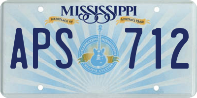 MS license plate APS712