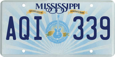 MS license plate AQI339