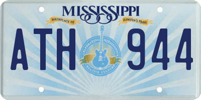 MS license plate ATH944