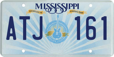 MS license plate ATJ161
