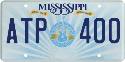 MS license plate ATP400