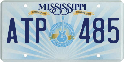 MS license plate ATP485