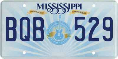 MS license plate BQB529
