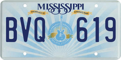 MS license plate BVQ619