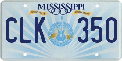 MS license plate CLK350