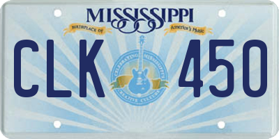 MS license plate CLK450