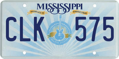 MS license plate CLK575