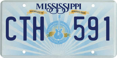 MS license plate CTH591