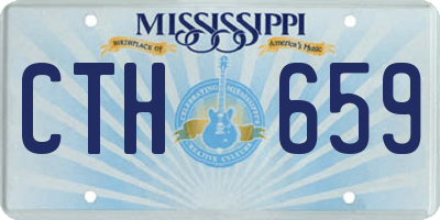 MS license plate CTH659