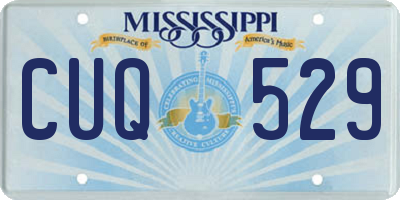 MS license plate CUQ529