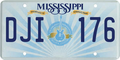 MS license plate DJI176
