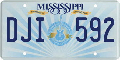 MS license plate DJI592