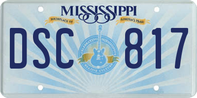 MS license plate DSC817
