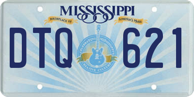 MS license plate DTQ621